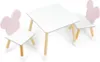 Set Holztisch - MINNIE (50X50X44CM) + 2 Stühle Produktbild-Vorschau 10
