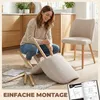 HOMCOM Esszimmerstühle 2er-Set, Küchenstühle mit Produktbild-Vorschau 9