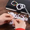1300 kusov korálok písmená na navliekanie akrylové abecedy Náhľad obrázku produktu 6