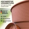 Blumentopf Milano 32 cm Durchmesser mit Untersetzer Farbe Produktbild-Vorschau 2