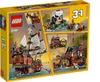 LEGO Creator 3 w 1 Statek Piracki, Kreatywna Zabawka dla Podgląd zdjęcia produktu 50