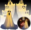 Halloween Geister Lichterkette，Batteriebetrieben，Stehende Produktbild-Vorschau 1