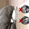 com-four® 8x Türhaken - Doppel-Kleiderhaken mit Produktbild-Vorschau 2