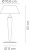 Lampa stołowa Flaminia Zafferano LED Touch z akumulatorem - Podgląd zdjęcia produktu 5
