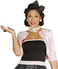A woman posing in a retro-style outfit. Produktbild-Vorschau