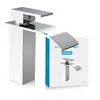 Badarmatur Tamina - chrom | Wasserfall Badarmatur im Produktbild-Vorschau 1