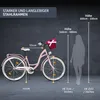 Milord Komfort Stadtfahrrad Fahrrad mit Korb Damenfahrrad, Produktbild-Vorschau 3