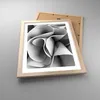 Gerahmtes Poster - Rahmen in heller Eiche - Material Produktbild-Vorschau 3