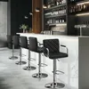 Yaheetech 4er Set Barhocker Drehstuhl höhenverstellbar, Produktbild-Vorschau 2