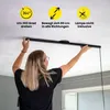 A person is installing a black ceiling-mounted light fixture. Produktbild-Vorschau