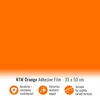 Film voiture Orange KTM 35 x 50 cm Voir les images du produit 1