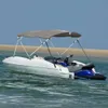 vidaXL 4-Bow Bimini-Top s bočními panely 243x(200-213)x137 Náhled obrázku produktu 2