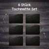 Tischset 6x45x30 cm Platzset Tischmatte Platzmatte Produktbild-Vorschau 4