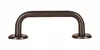 A single brown grab bar is shown against a white background. Anteprima dell’immagine prodotto