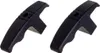 Two black plastic handles are shown against a white background. Podgląd zdjęcia produktu