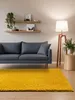 Interiyou Wasbaar hoogpolig tapijt Sofia, geel, 200x290 cm Productafbeelding-voorbeeld 2