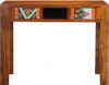 Biurko 100 X 50 X 75 Cm Lite Drewno Akacjowe Lumarko! Podgląd zdjęcia produktu 2