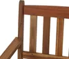 2-Sitzer-Holzbank Borkum, Maße: ca. 109 x 86 x 58 cm Produktbild-Vorschau 5
