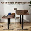 Höhenverstellbarer Schreibtisch 120 x 60 cm, Elektrischer Produktbild-Vorschau 5