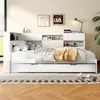 MODFU Lit Gigogne 90x200 cm - Lit avec Tiroir 90x190 cm et Voir les images du produit 3