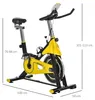 HOMCOM Fahrradtrainer höhenverstellbar Rollentrainer Stahl Produktbild-Vorschau 2