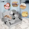A food slicer with small circular images showing sliced ham, sausage, bread, and cheese. Podgląd zdjęcia produktu