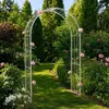 DanDiBo Arco di rose zincato Solido 140 cm Arco 96519 Anteprima dell’immagine prodotto 1