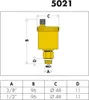 Caleffi Minical® 3/8" Schnellentlüfter Produktbild-Vorschau 2