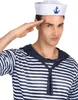 Matrosen Mütze weiss-blau - Einheitsgröße Produktbild-Vorschau 1