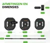 Tunturi Aerobic Pump Gewichtenset 20kg - Halterset van Productafbeelding-voorbeeld 7