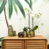 Kolibri Home | Groove Blumentopf - Goldene Keramik Ornament Produktbild-Vorschau 4