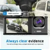 Fleau Tech Dashcam Auto 3 In 1 – Anteriore E Posteriore – Anteprima dell’immagine prodotto 2
