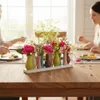 Jinfa Handgefertigte kleine Keramik Deko Blumenvasen Set Produktbild-Vorschau 5