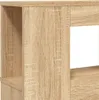 Tête de lit LED Chêne Sonoma 200x18,5x103,5 cm Matériau Voir les images du produit 9