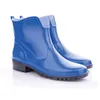 ELKE Bottes femme en caoutchouc bleu/noir, Lemigo, taille Voir les images du produit 2