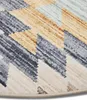 benuta tapis vintage lavable George Multicolore/Beige ø 120 Voir les images du produit 5