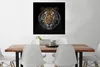 MuchoWow® Poster Tiger - Wildtiere - Porträt - Schwarz - Produktbild-Vorschau 2