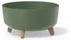 Vaso su gambe verde terra Gracia Low DGRL240L-5615C Anteprima dell’immagine prodotto 4