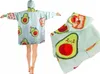 Felpa Avocado Oversize 2in1 con Cappuccio e Tasca - Calore Anteprima dell’immagine prodotto 4