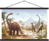 MuchoWow® Textilposter Dinosaurier - Landschaft - Tropisch Produktbild-Vorschau 1