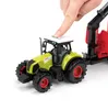 Toi-Toys - Traktor mit Anhänger mit Holztransporter Produktbild-Vorschau 2