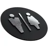 WC Schild aus Laminate - Toiletten Türschild Produktbild-Vorschau 2