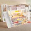 OKWISH Lit Mezzanine 90x200 cm - Lit Enfant avec Étagère et Voir les images du produit 1