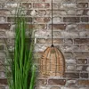 LED Rattan Lampe batteriebetrieben 16x18x16cm warmweiß Produktbild-Vorschau 8