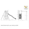 Kletterrutsche Schaukel Sandkasten Kinder Spielplatz für Produktbild-Vorschau 11