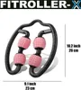 FITTEX 4v1 masážny valček na svaly s rukoväťou Náhľad obrázku produktu 7