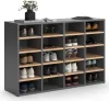 Schuhschrank Vicco Lysander Goldkraft Eiche 104 x 65.5 cm, Produktbild-Vorschau 6