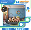 KESSER® Nestschaukel 100cm Tellerschaukel Hängeschaukel Produktbild-Vorschau 4