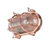 Außenwandlampe Glas Messing massiv E27 IP64 Maritim Produktbild-Vorschau 4