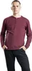 RED by EMP Herren rotes Langarmshirt mit Knopfleiste L Produktbild-Vorschau 4
